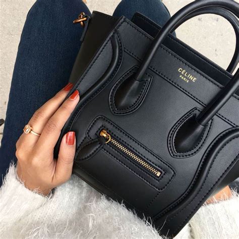 celine nano vs chanel mini|Complete Guide to the Mini Bag Madness .